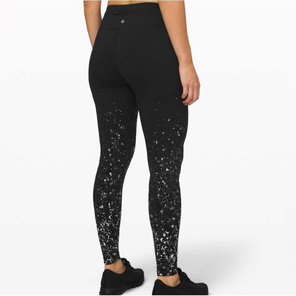 LULULEMON Speed Wunder Tight 28" in Speckle Shine Size 4 EUC F181 - Picture 2 of 7